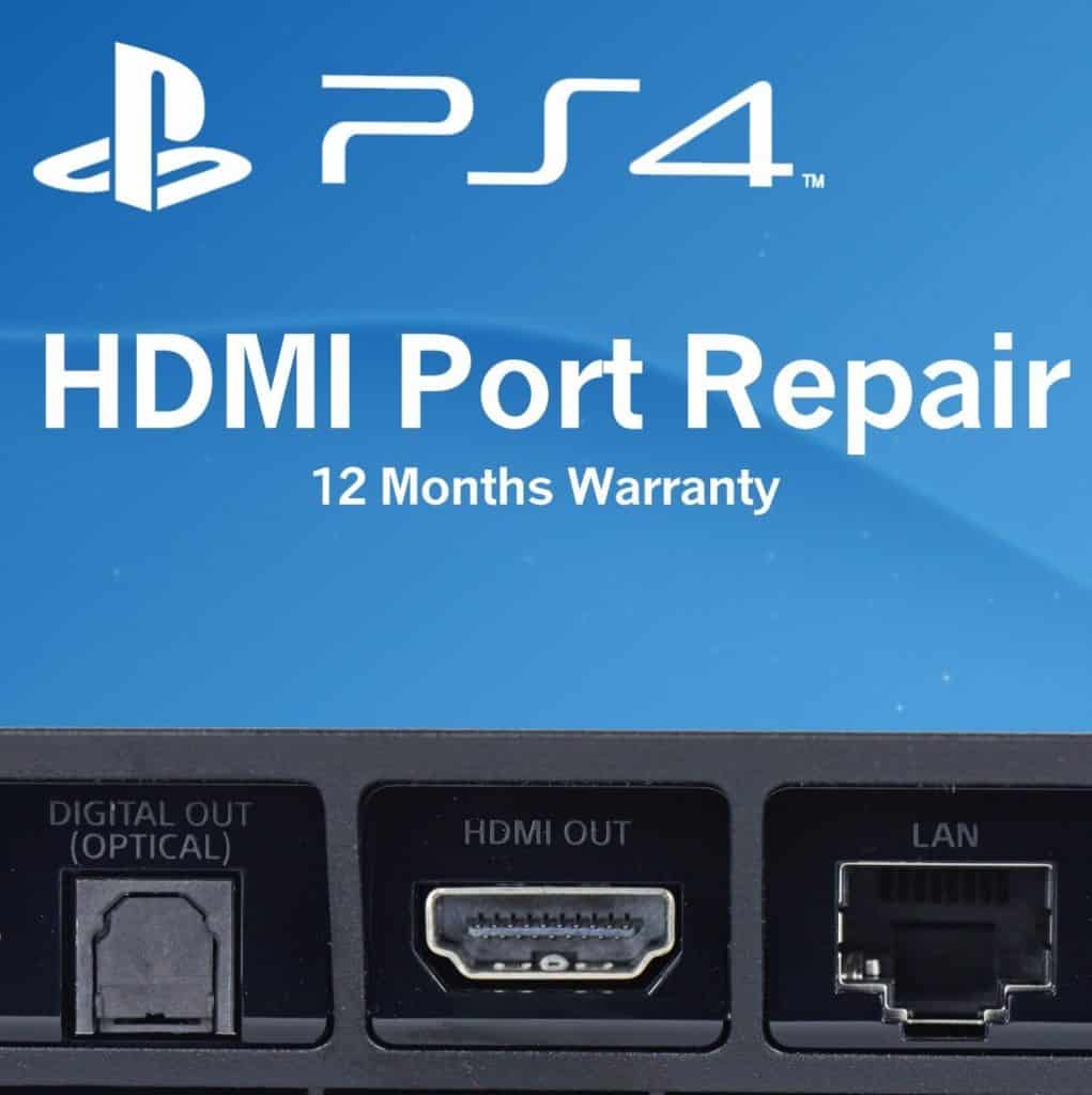 PS4 HDMI Port Repair Service Prismatic Technology